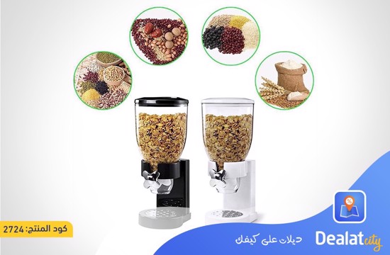 Cereal Dry Food Dispenser Storage Machine - DealatCity Store