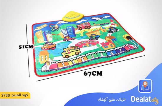 Play Mat For Newborn Baby Musical Playmat Game Carpet - DealatCity Store