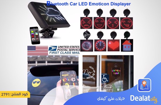 Ontwaken Datum impliceren Controlled Emoji Car LED Display Screen Adjustable Bluetooth App for iOS  Android | Dealatcity | Great Offers, Deals up to 70% in kuwait