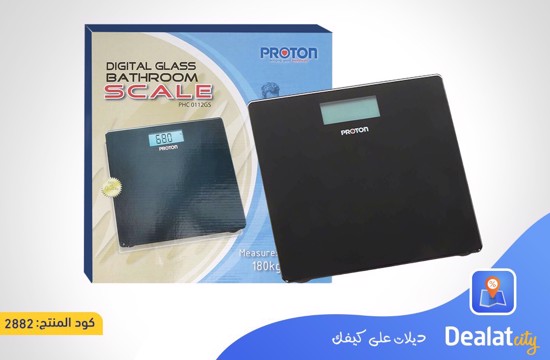 Proton Digital Bathroom Scale Measures Up To 180 kg - DealatCity Store