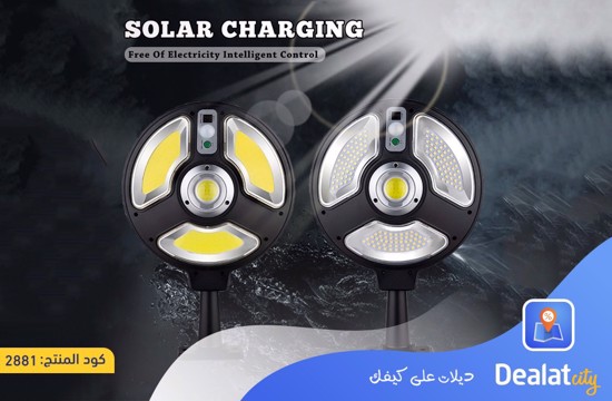 Solar Panel Light COB/LED Bulb Smart Sensor Light Solar Charge Light - DealatCity Store