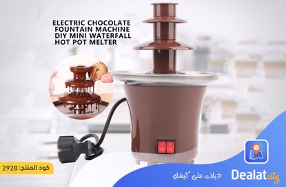 Mini Portable Electric Chocolate Fountain Three Decks - DealatCity Store