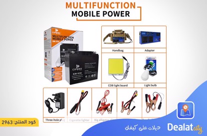 Conpex KM-930 Multifunction Mobile Battery Power Bank - DealatCity Store