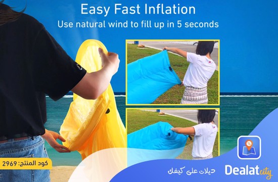 Foldable Air Sofa Inflatable Loungers Couch Sleeping Bed - DealatCity Store