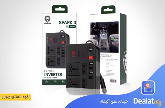 GREEN Electric Distributor Spark 3 Power Inverter - DealatCity Store