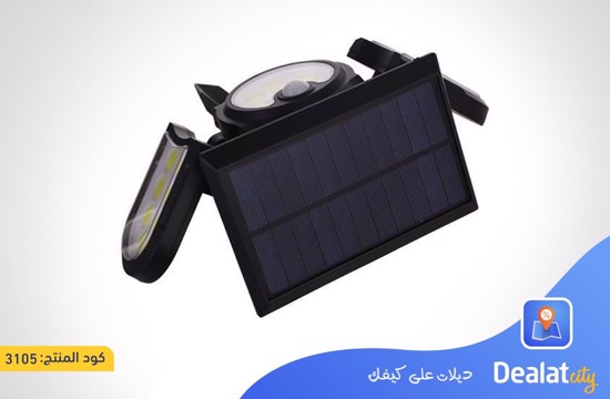 140 COB Solar Three-Head Induction Motion Sensor - DealatCity Store