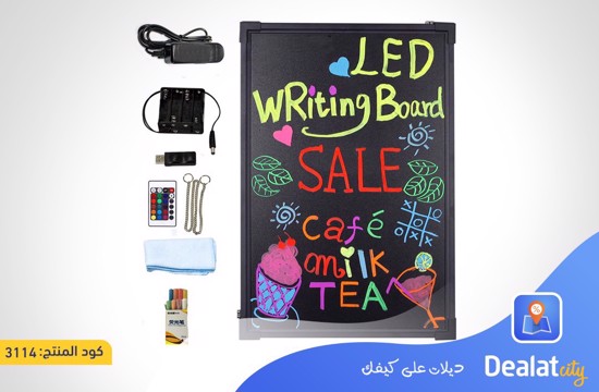 Illuminated Erasable Neon Acrylic led writing board - DealatCity Store
