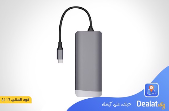 Green Lion Type C To 12 In 1 USB-C Connection Hub - DealatCity Store