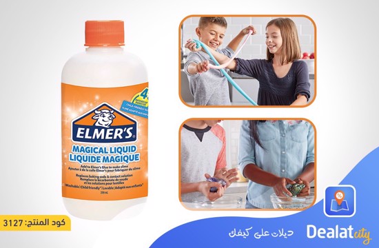 Elmer's Glue Slime Magical Liquid Solution 259 mL Bottle (Up to 4