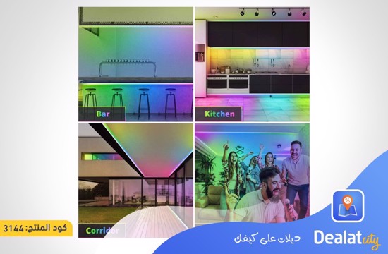 WIFI LED Strip RGBIC LED Strip Light  (10 m) - DealatCity Store