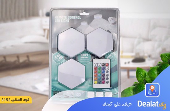 Honeycomb Quantum Hexagonal LED Creative Wall lamps - DealatCity Store