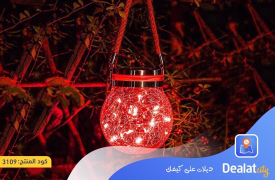 LED Solar Mason Jar Fairy String Lights - DealatCity Store	