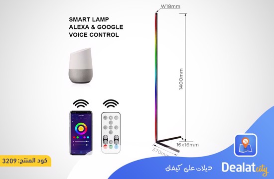 Modern Slim Light (smart App) Alexa Support - DealatCity Store