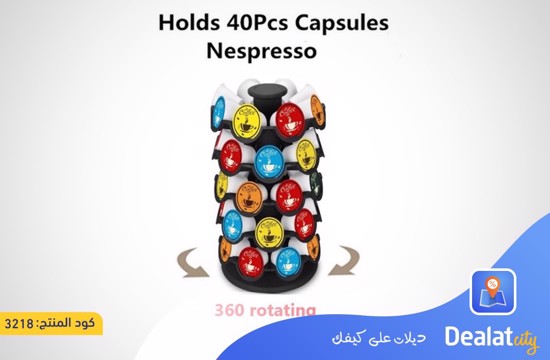 Coffee Capsules Dispensing Tower Stand - DealatCity Store