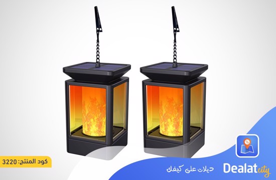 Solar Lantern Garden Lights Flame Lamp - DealatCity Store