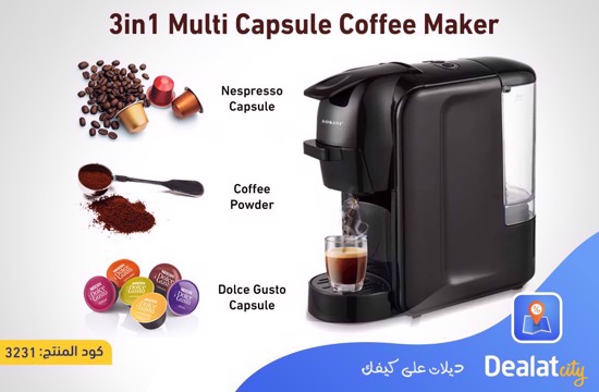 Sokany 1450W Multiple Capsule Espresso Coffee Machine - DealatCity Store