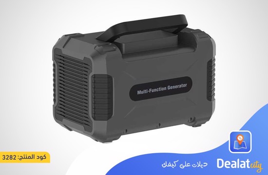 Powerology Portable Power Generator QC 18W with Solar Panel For Re-Charge - DealatCity Store