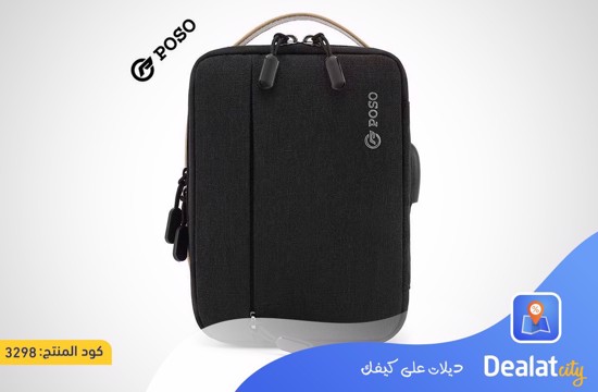Poso Bag with USB port for charging the phone -DealatCity Store
