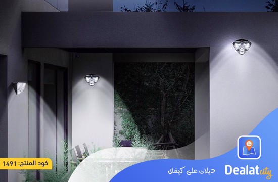 Baseus LED Solar Light Outdoor Solar Wall Lamp Waterproof Solar Garden Light - DealatCity Store	