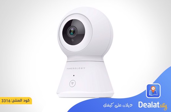 Powerology WiFi Smart Home Camera 360 Horizontal and Vertical Movement - DealatCity Store
