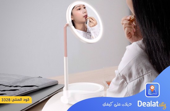 Baseus Smart Beauty Series Lighted Makeup Mirror with Storage Box - DealatCity Store