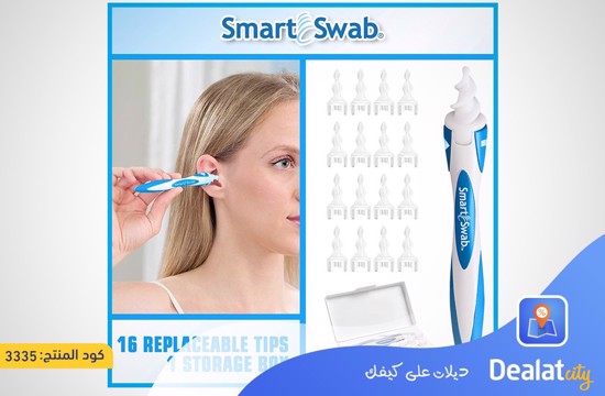 SMART SWAB Spiral Ear Cleaner Safe Ear Wax Removal Kit - DealatCity Store
