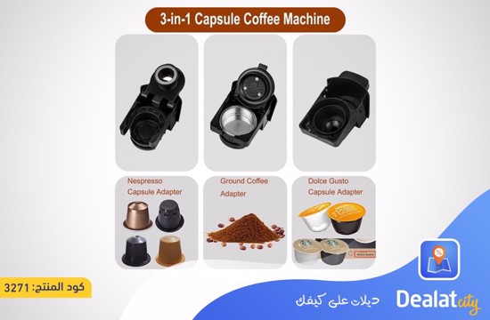 1450W Sayona 3 in 1 Multi Capsule Coffee Maker 600ml - DealatCity Store	