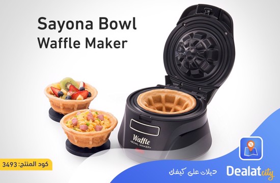 Sayona SWM-4207 Waffle Bowl Maker - dealatcity store