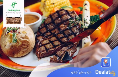 Rib Eye Restaurant Holiday inn Al Thuraya City - dealatcity store