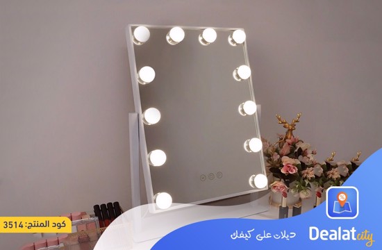 Hollywood Vanity Makeup Mirror with Lights 12 LED - dealatcity store