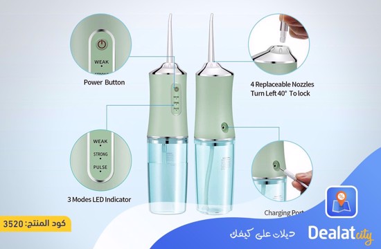 Water Flosser Cordless Dental Oral Irrigator - dealatcity store