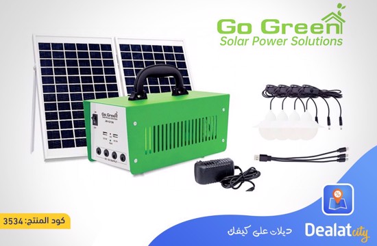 Go Green Portable Solar Energy Kit - dealatcity store