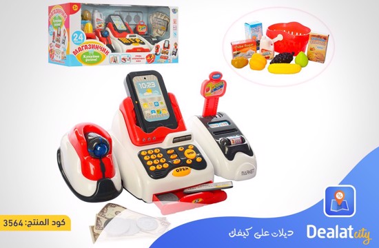 Kids Cashier with Checkout Scanner - dealatcity store