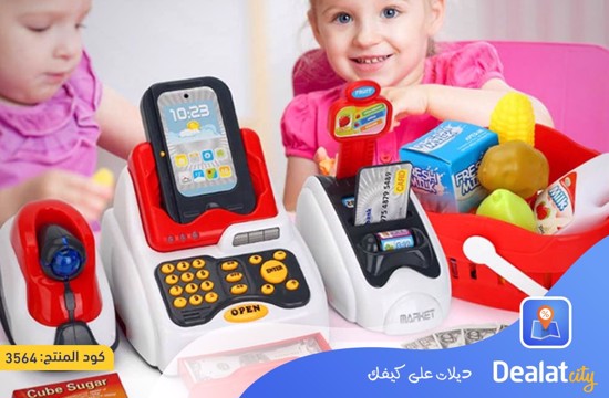 Kids Cashier with Checkout Scanner - dealatcity store
