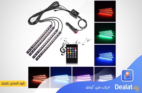 Car Interior Atmosphere LED Strip Lamp Light - dealatcity store