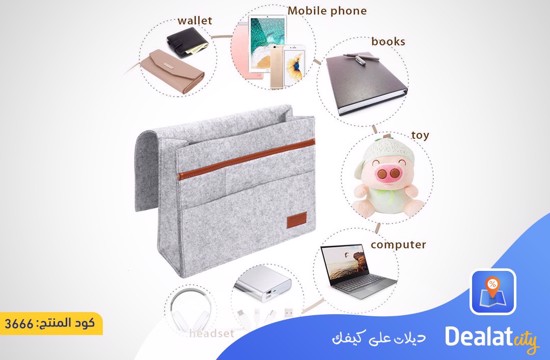 Bedside Pocket, Remote Control Pocket Hanging Bag - dealatcity store