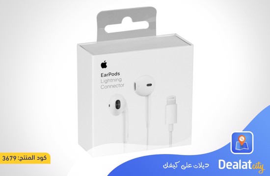 Apple EarPods With Lightning Connector - dealatcity store	