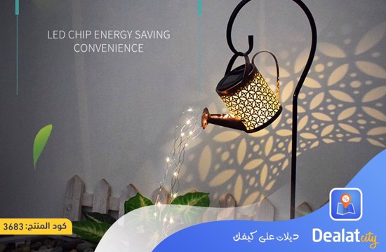 Solar LED Watering Can Garden Lamp - dealatcity store