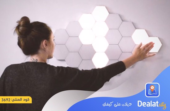 Hexagonal LED Quantum honeycomb wall light - dealatcity store