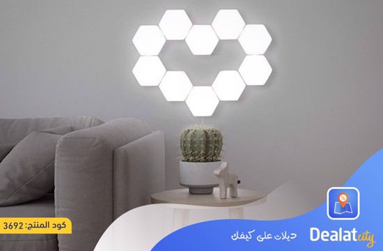 Hexagonal LED Quantum honeycomb wall light - dealatcity store