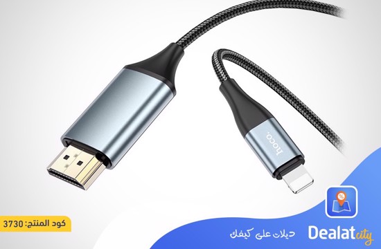 Hoco UA15 Lightning to HDMI cable - dealatcity store