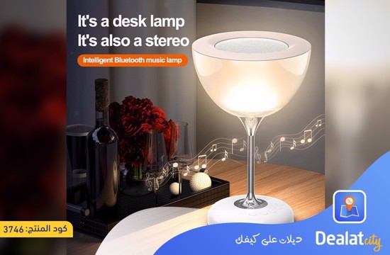 Wireless Multi Function Desk Lamp With Bluetooth Speaker - dealatcity store