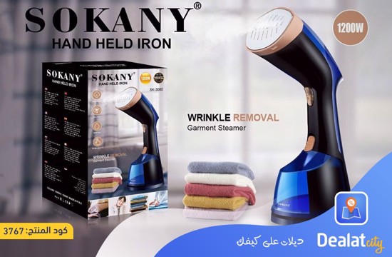 Sokany Handheld Iron 1200W Garment Steamer - dealatcity store