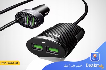 LDNIO 4 USB car charger - dealatcity store