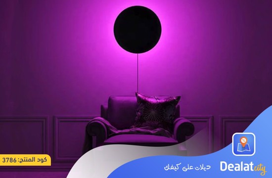 Multicolor RGB LED Light Round Wall Lamp - dealatcity store