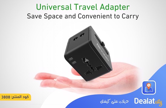 Konfulon UC-02 Universal Travel Adapter - dealatcity store