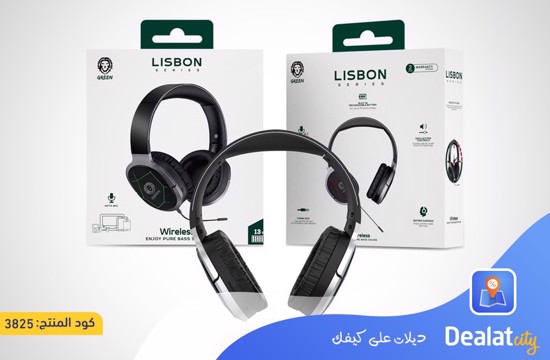 GREEN Lisbon Series Wireless Headphones - dealatcity store