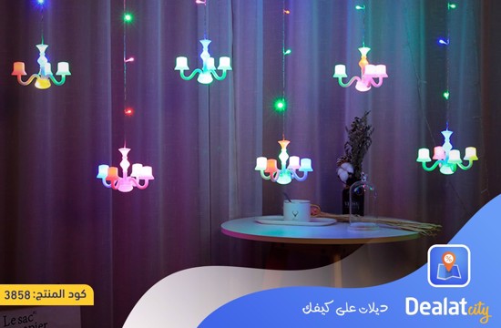 Chandelier LED Curtain String Lights - dealatcity store