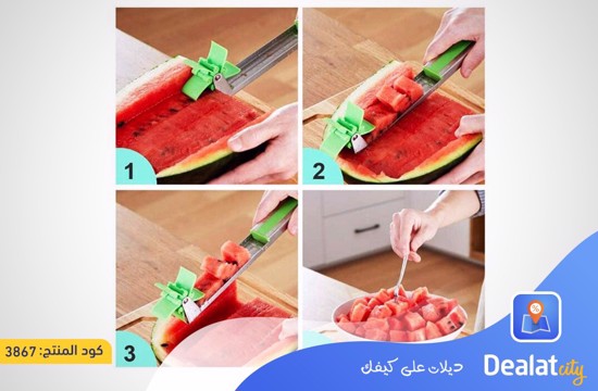 Amazing Melon Cutter Watermelon Cubes Slicer - dealatcity store