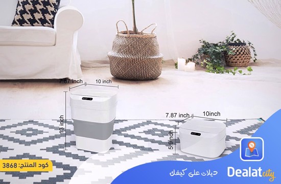Touchless Automatic Motion Sensor Rectangular Trash Can with Lid - dealatcity store